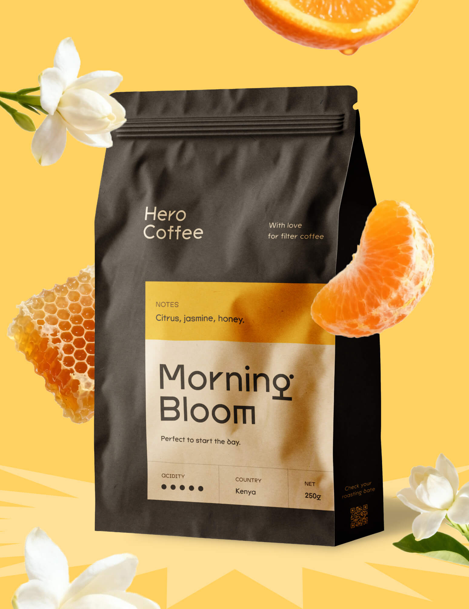 Coffee product packaging design