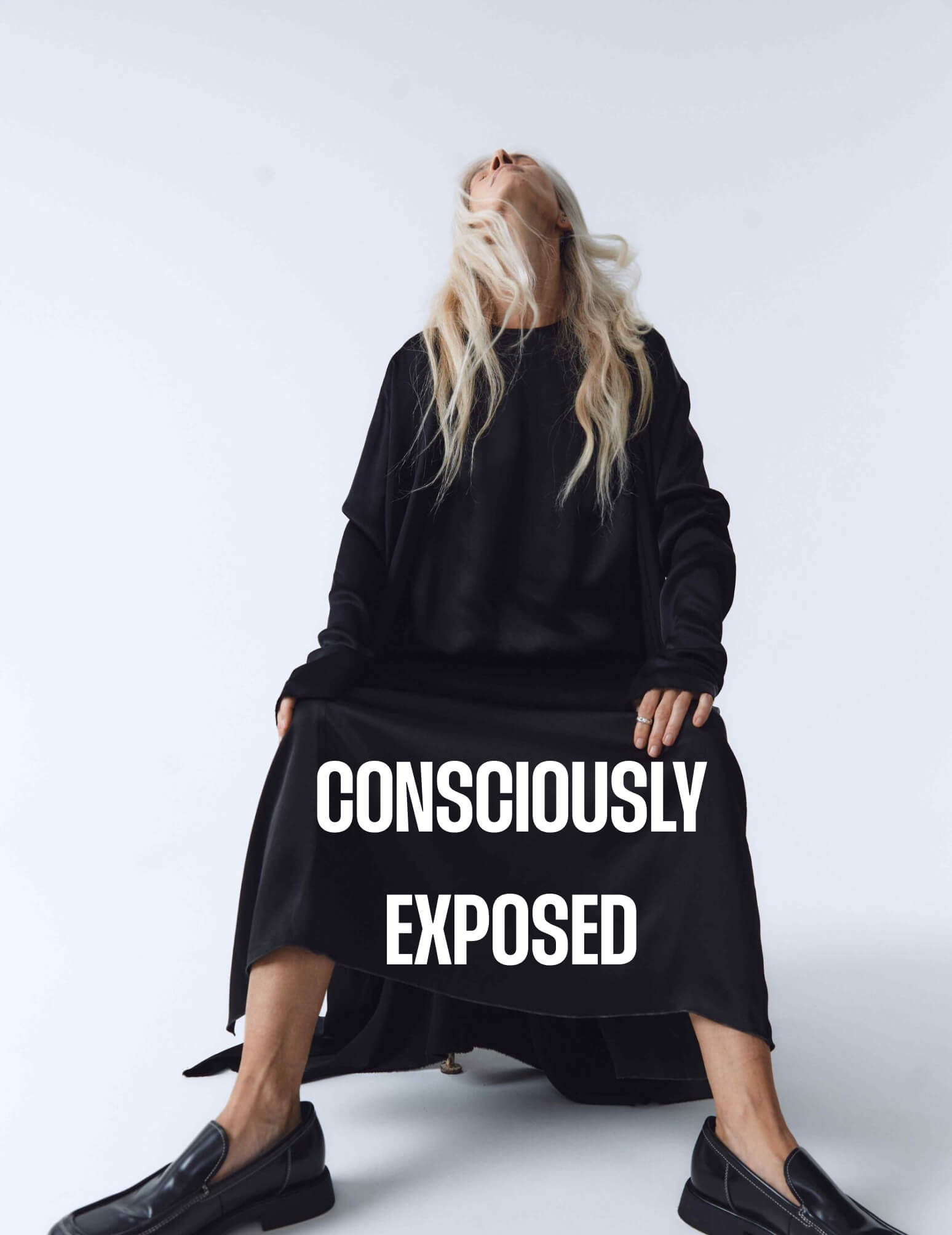 Editorial fashion poster design
